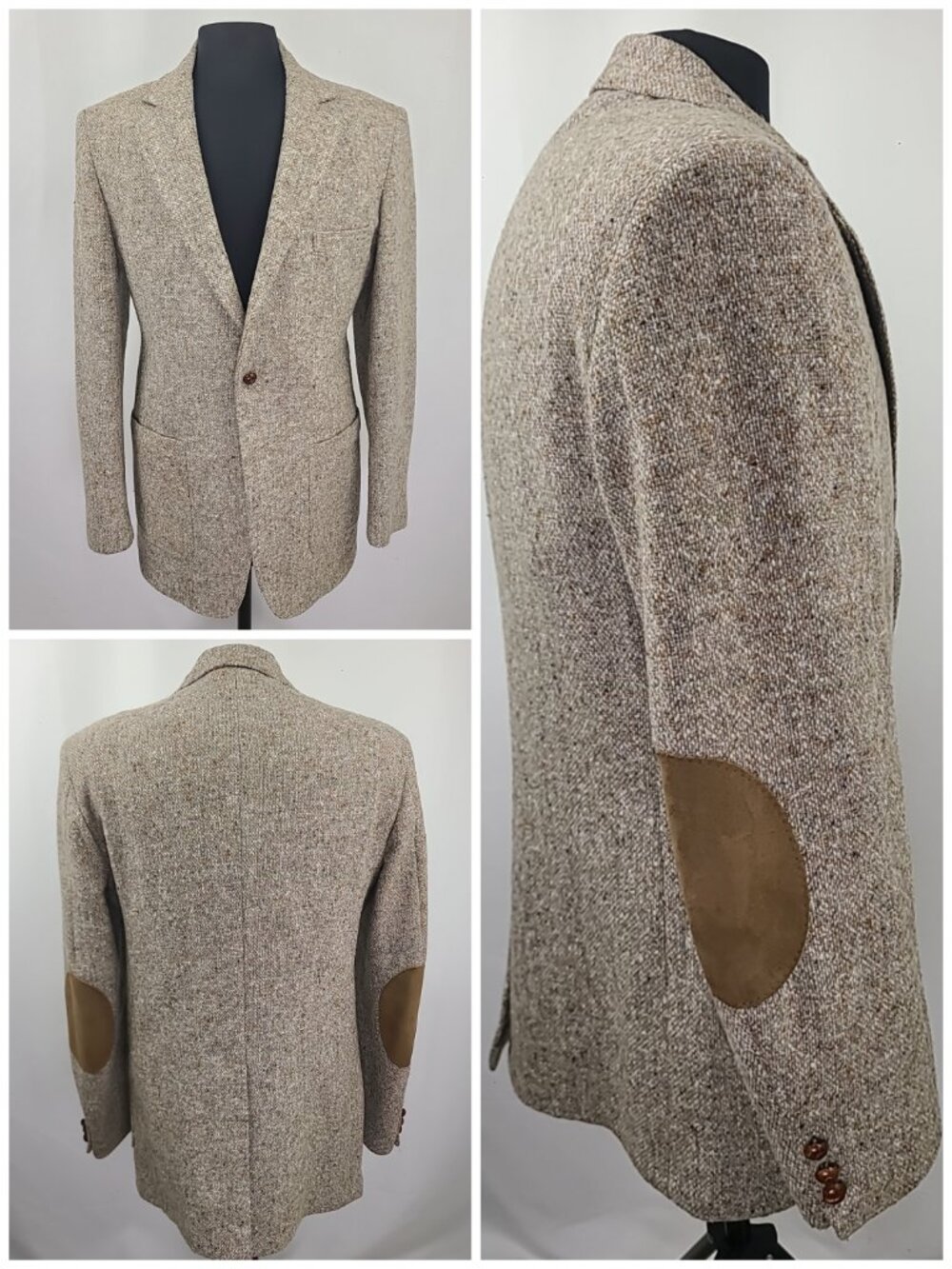 Brookleigh 40L Elbow Patches Sports Coat Blazer
